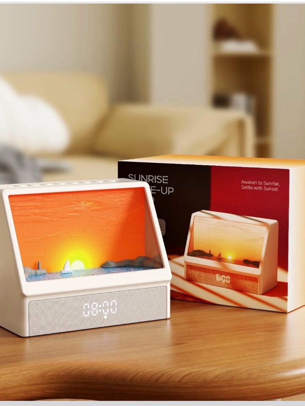 Sunrise Alarm Clock With Sound Machine White Noise Machine